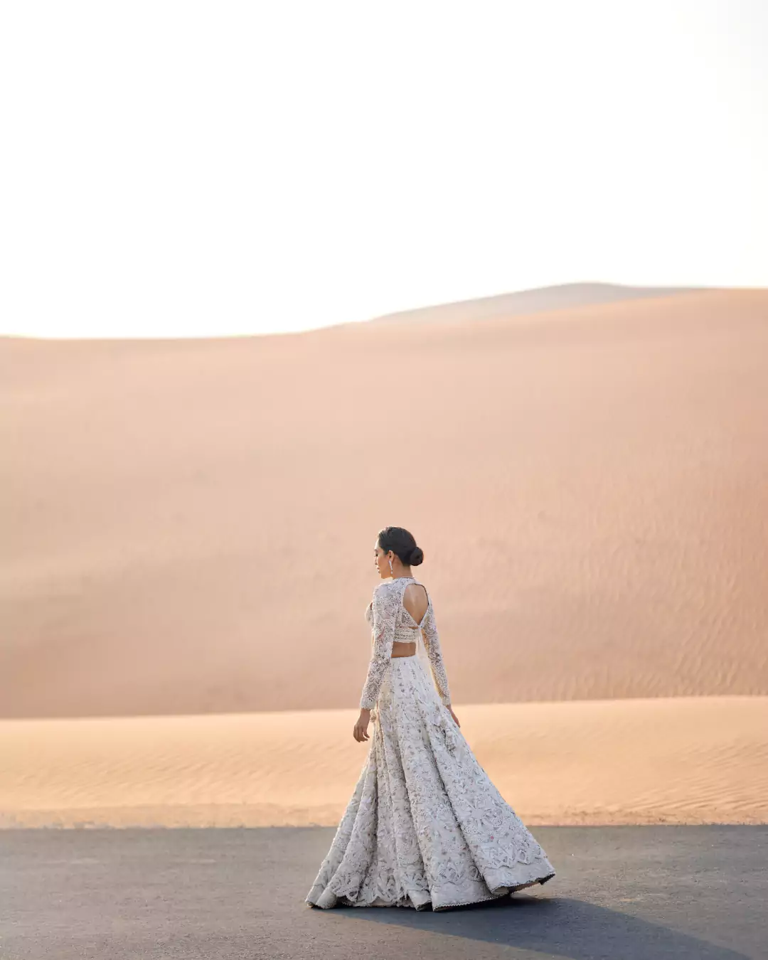 Sobhita Dhulipala editorial look for Suffuse in Abu Dhabi by Amnah Sikandar Design Studio