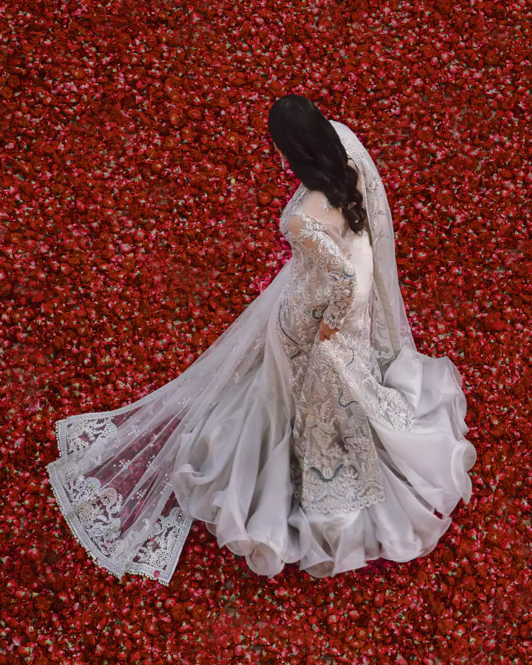 Aabezar bridal look from Suffuse campaign in Bahawalpur by Amnah Sikandar Design Studio