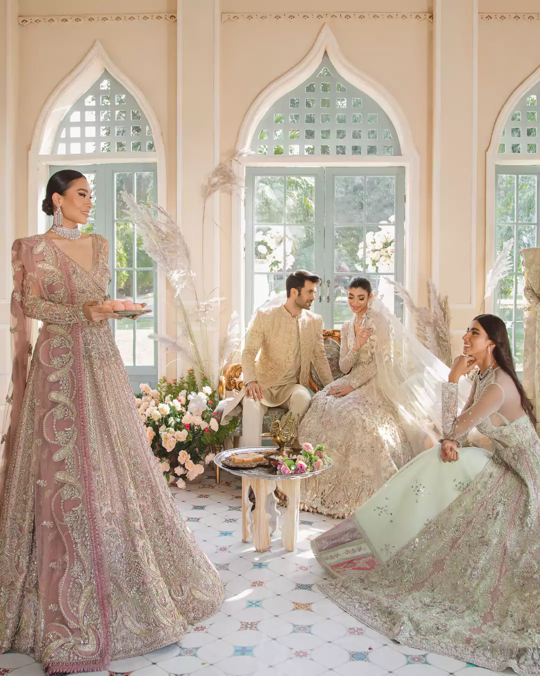 Full bridal look from Aabezar campaign by Suffuse in Bahawalpur