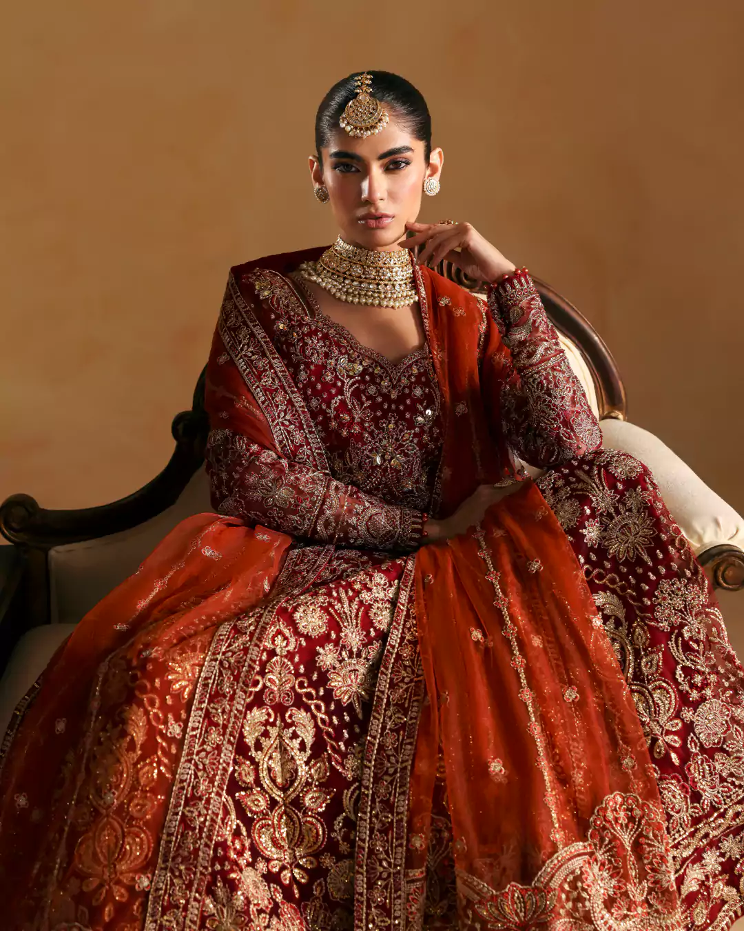 Final campaign image from Gulaal festive fashion shoot Lahore