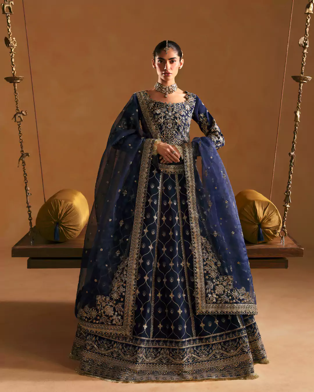 Gulaal festive collection look from fashion campaign in Lahore