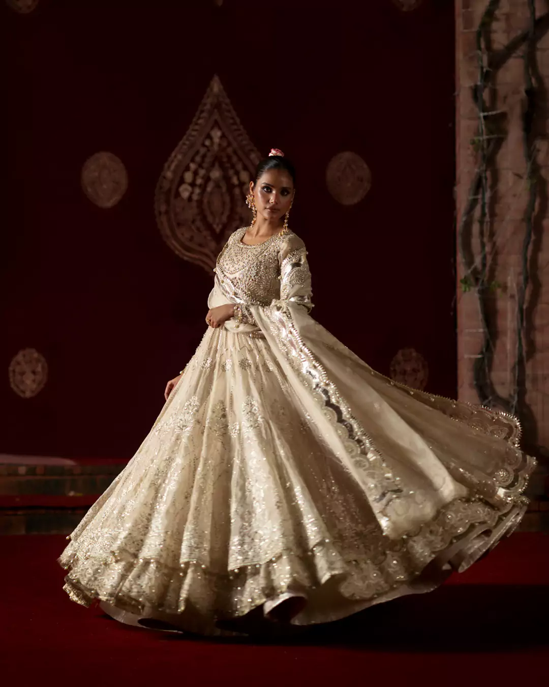 Laavni campaign look highlighting garment and presentation