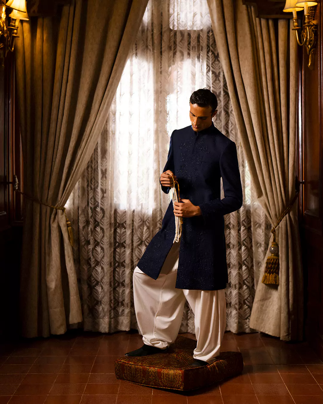 BEMEN menswear editorial minimal indoor aesthetic composition