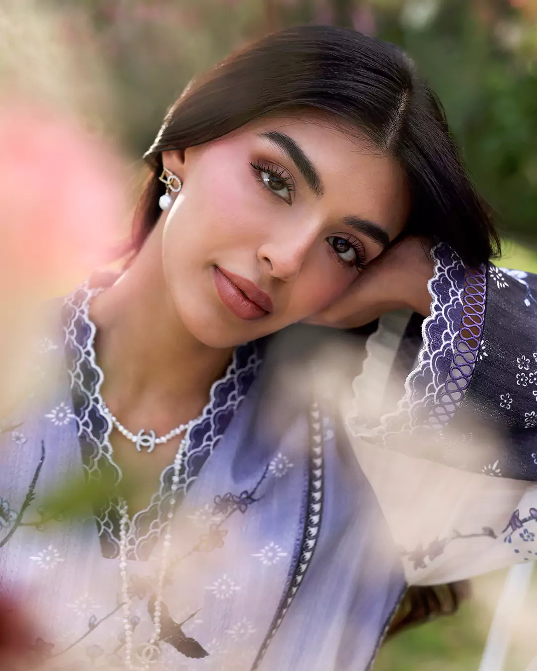 Stylish co-ords outfit from KOIÄ by Sable V 2026 campaign shoot Lahore