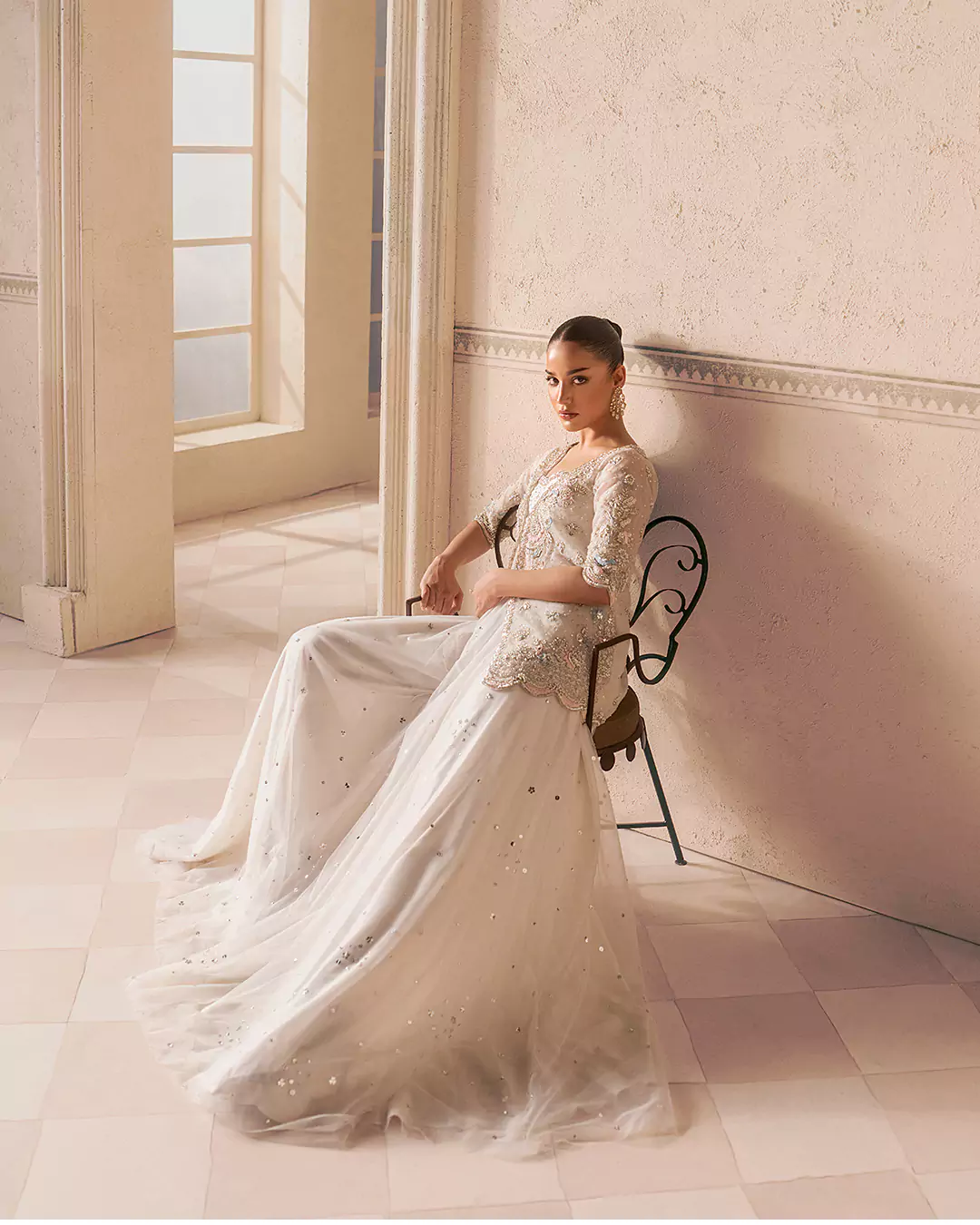 Editorial bridal shoot from Omorose Wedding Festive campaign in Lahore