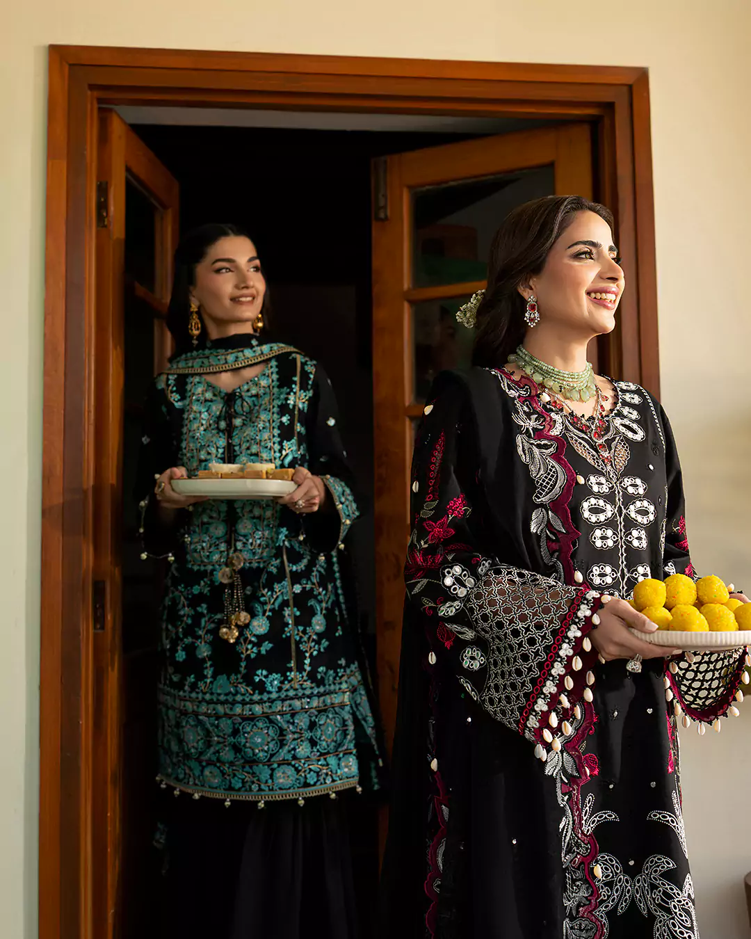 Celebrity fashion shoot featuring Saboor Aly for Farah Stores in Lahore