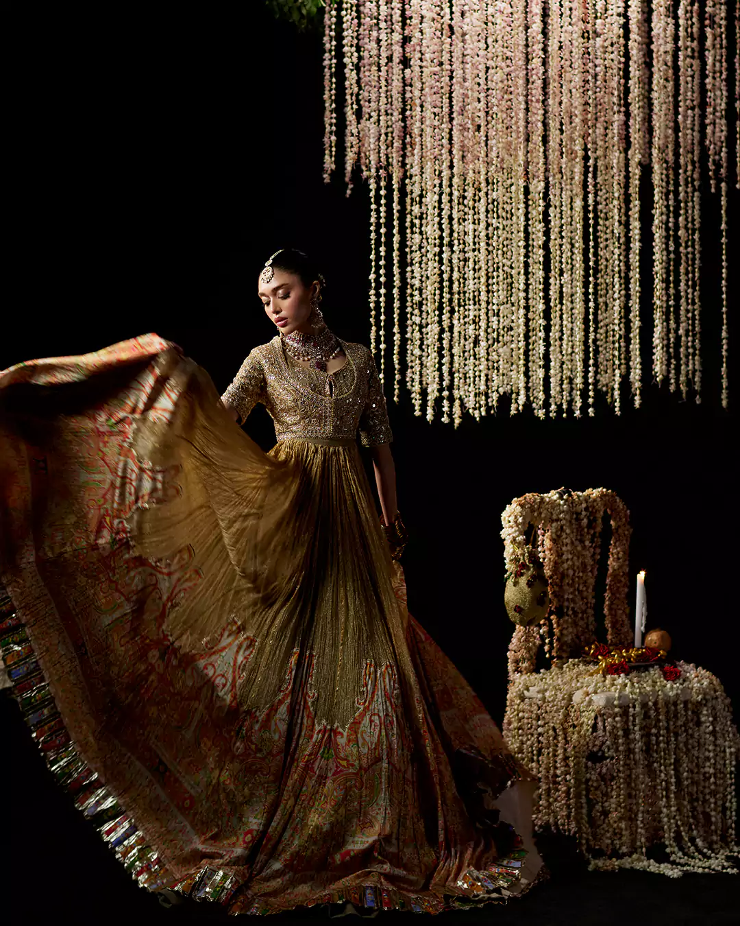 Amani Bridals 2026 fashion look from Sable V bridal campaign