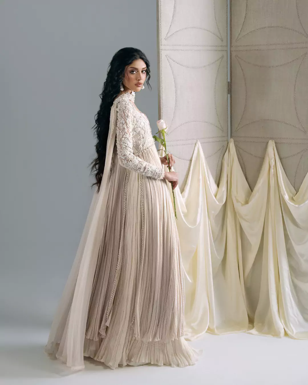 Final campaign image from the Sukaina Bridals 2026 collection by SFK Bridals